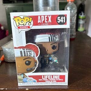 Funko Pop Games Apex Legends Lifeline Figure with Red and White Details